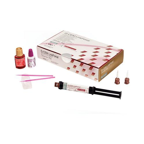 GC 009543 G-Cem LinkForce Dual Cure Resin Cement Starter Kit Translucent 010119 GC 009543 G-Cem LinkForce Dual Cure Resin Cement Starter Kit Translucent 010119